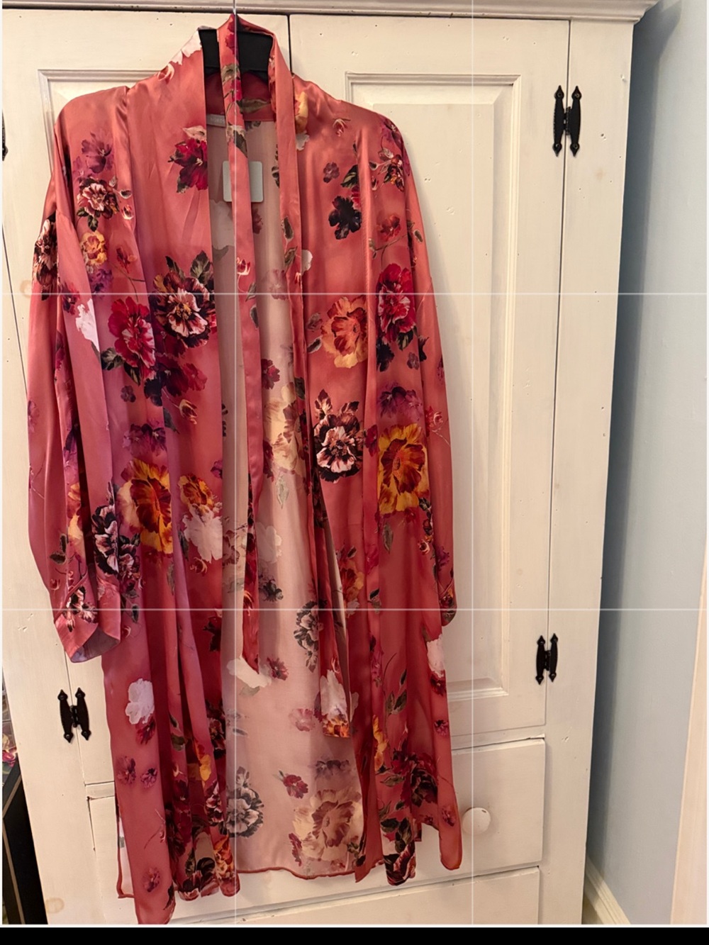 Nordstrom Pink Floral Silk robe or jacket